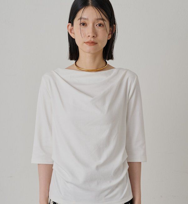  「ドレープカットソー」|Tシャツ・カットソー|