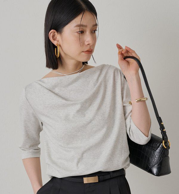  「ドレープカットソー」|Tシャツ・カットソー|