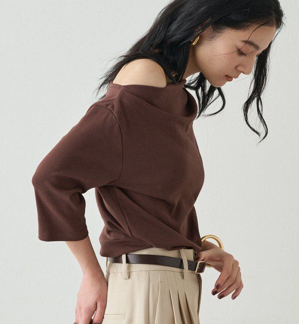  「ドレープカットソー」|Tシャツ・カットソー|