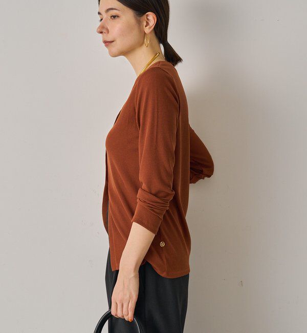  「チャームVカットカーデ」|Tシャツ・カットソー|