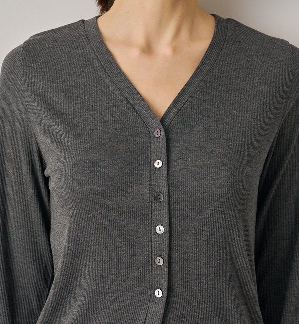  「チャームVカットカーデ」|Tシャツ・カットソー|