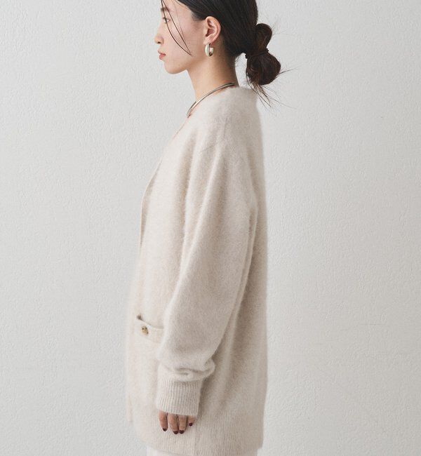  「FURカシミヤニットカーデ」|ニット・セーター|