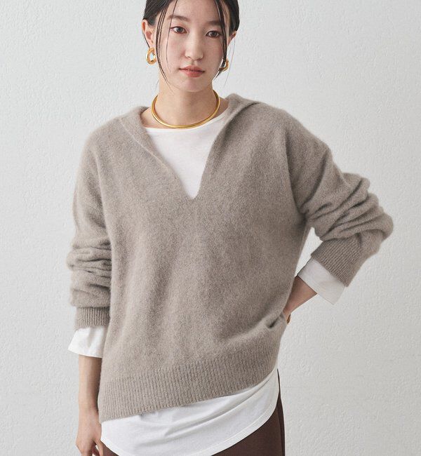  「FURウールスキッパーニット」|ニット・セーター|