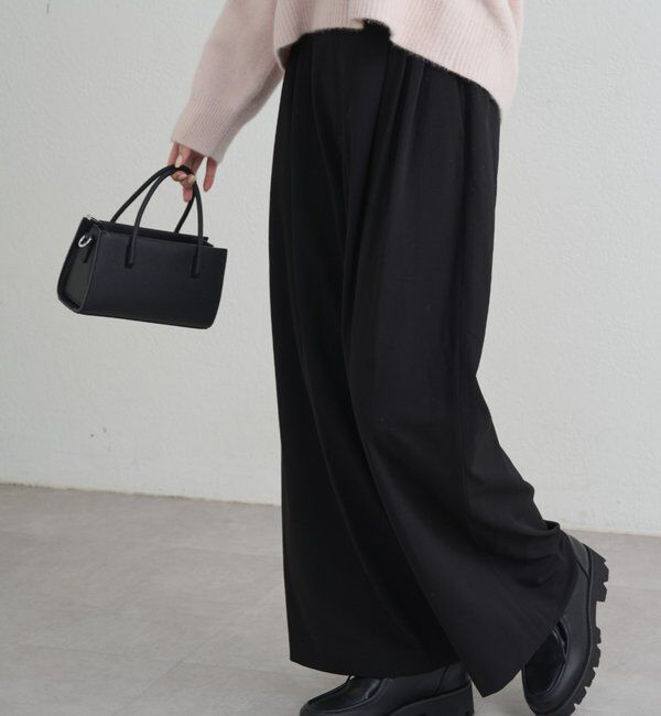  「TR3タックワイドパンツ」|チノ|