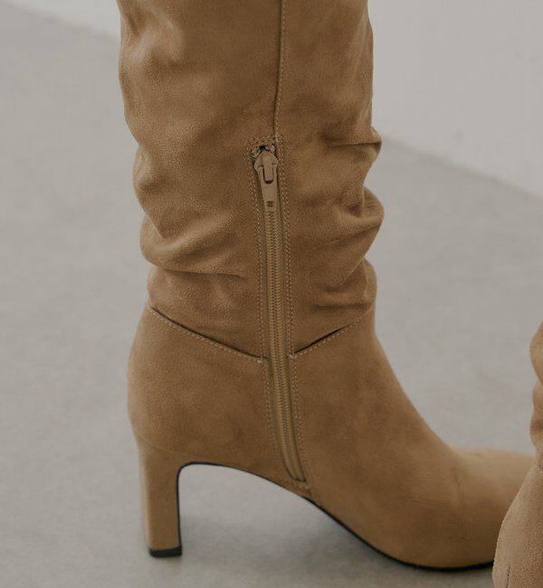  「ロングスラウチーブーツ」|ロングブーツ|