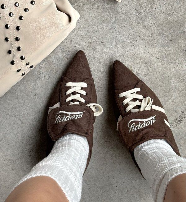  「【SLOPPY】SNEAKER MULES/スニーカーミュール」|スニーカー|ダークブラウン