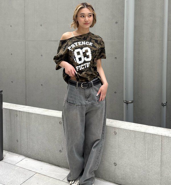  「【新色追加】エリオットオフショルTEE」|Tシャツ・カットソー|