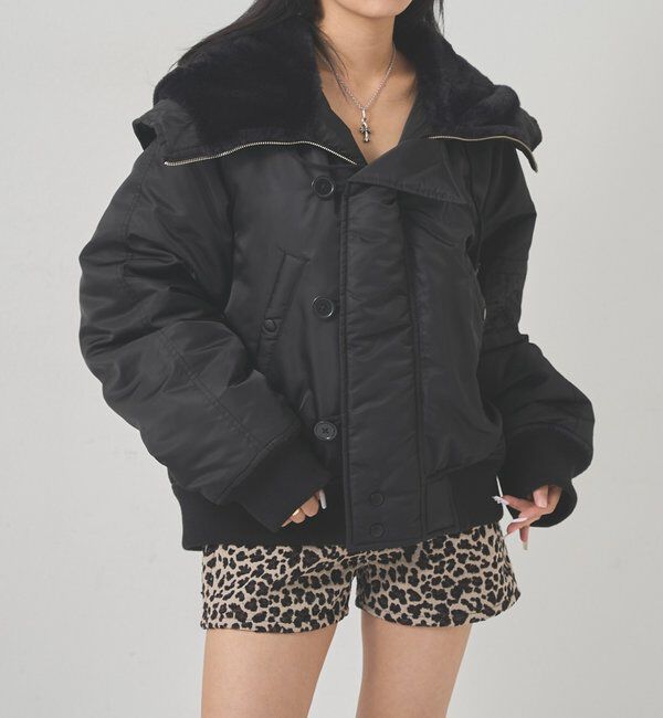  「【Sourcream】N-2B FLIGHT JACKET」|ブルゾン・スタジャン|