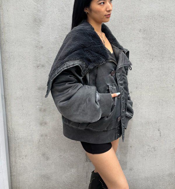  「【Sourcream】N-2B FLIGHT JACKET」|ブルゾン・スタジャン|