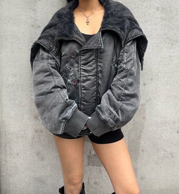  「【Sourcream】N-2B FLIGHT JACKET」|ブルゾン・スタジャン|