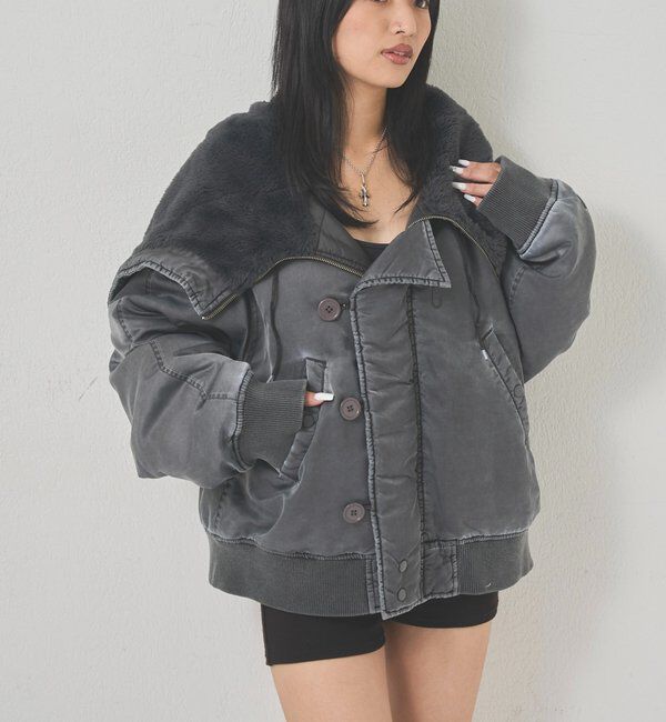  「【Sourcream】N-2B FLIGHT JACKET」|ブルゾン・スタジャン|