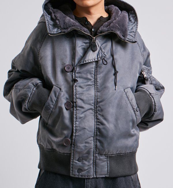  「【Sourcream】N-2B FLIGHT JACKET」|ブルゾン・スタジャン|