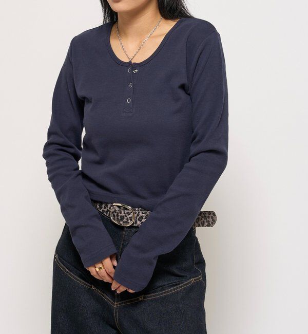  「RING DOT L/S TOPS」|Tシャツ・カットソー|