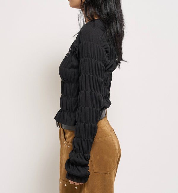  「シャーリングロゴトップス」|Tシャツ・カットソー|