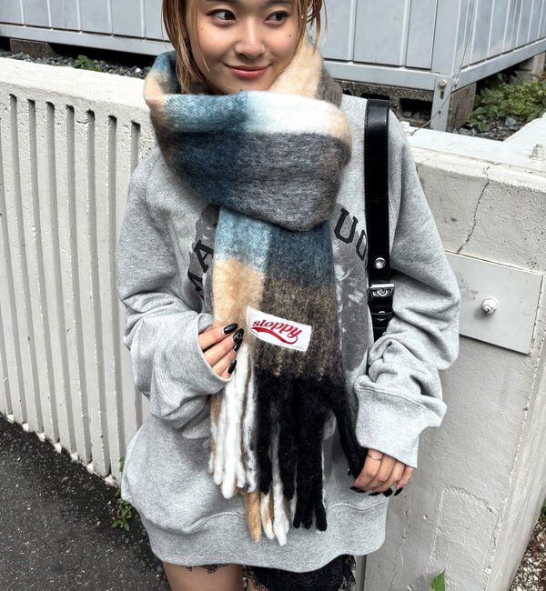  「SLOPPY ASSORTED MUFFLER」|マフラー|