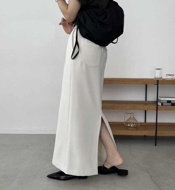  「【お気に入り累計2万超え/全骨格◎/低身長サイズ】マキシIラインスカート」|スカート|