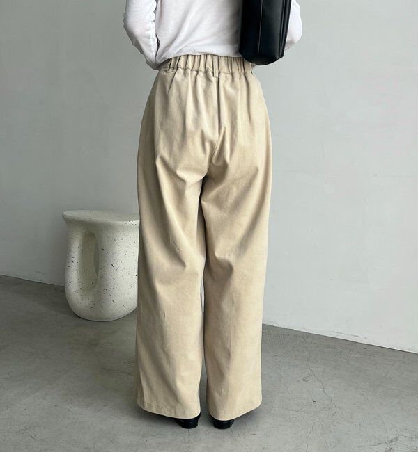  「コーデュロイストレートパンツ」|チノ|