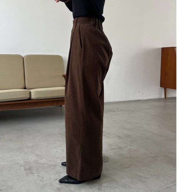  「コーデュロイストレートパンツ」|チノ|