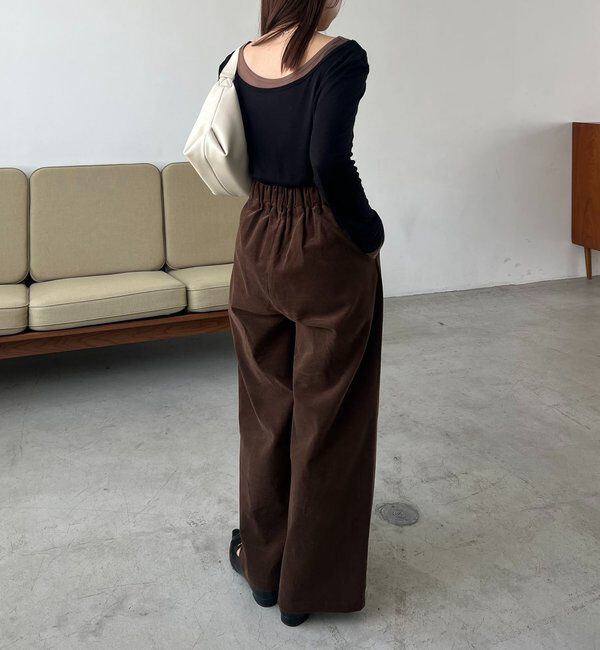  「コーデュロイストレートパンツ」|チノ|