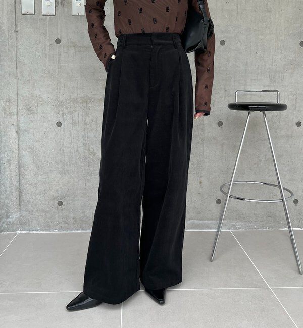  「コーデュロイストレートパンツ」|チノ|