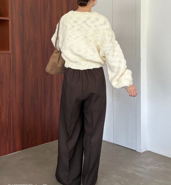  「【LE'MAGE&times;gemeilコラボ】スラブジップカーディガン」|カーディガン|