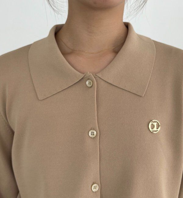  「〈C.L〉ポロカーディガン」|カーディガン|