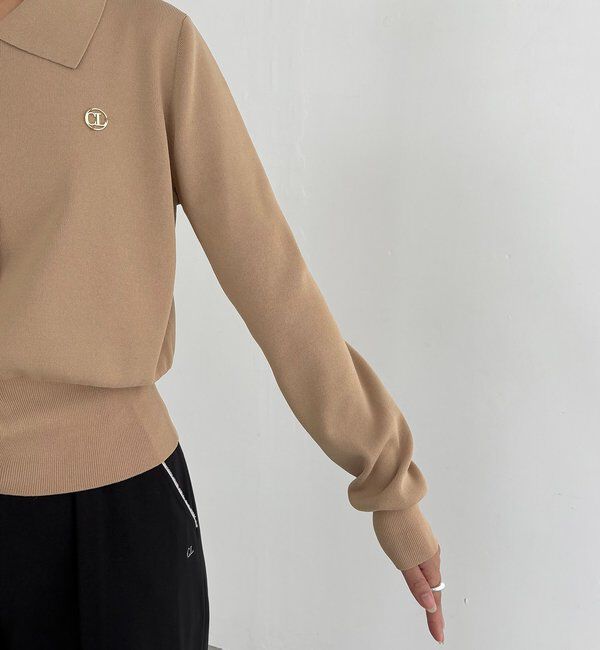 「〈C.L〉ポロカーディガン」|カーディガン|