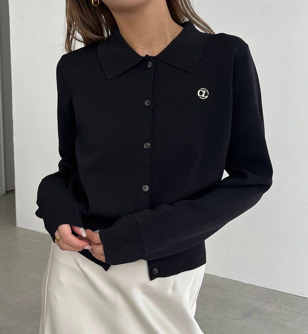  「〈C.L〉ポロカーディガン」|カーディガン|