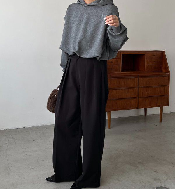  「【軽量/滑らかな着心地】バルーンフーディ」|Tシャツ・カットソー|