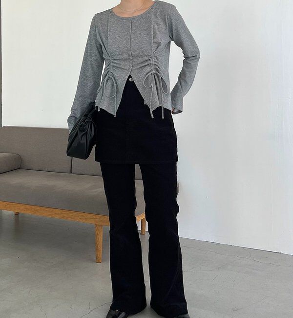  「ドロストリブTシャツ」|Tシャツ・カットソー|