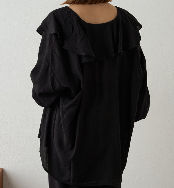  「フリルカラーブラウス」|シャツ・ブラウス|