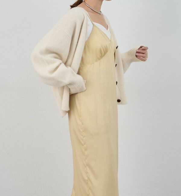  「サテンキャミワンピース」|ワンピース|