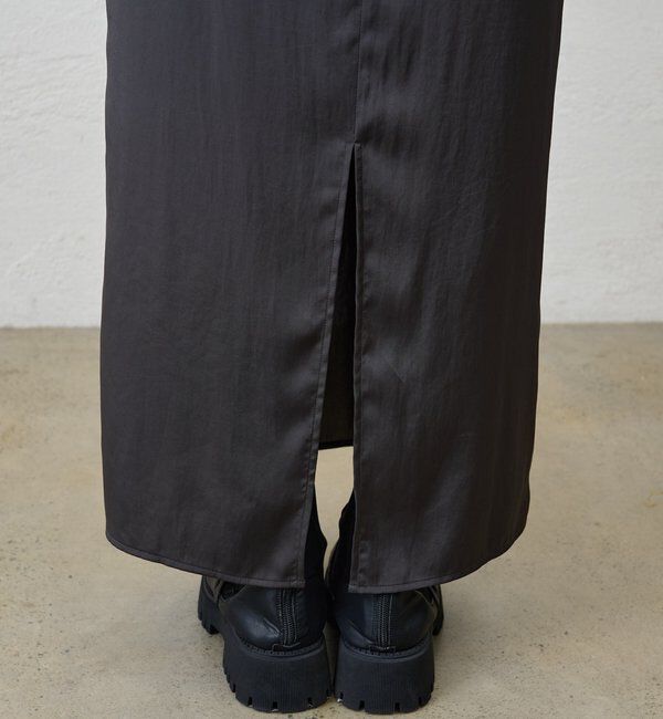  「サテンキャミワンピース」|ワンピース|