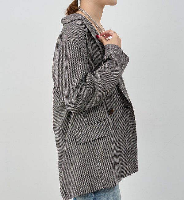  「《名品ジャケット》からみ織りジャケット」|テーラードジャケット|