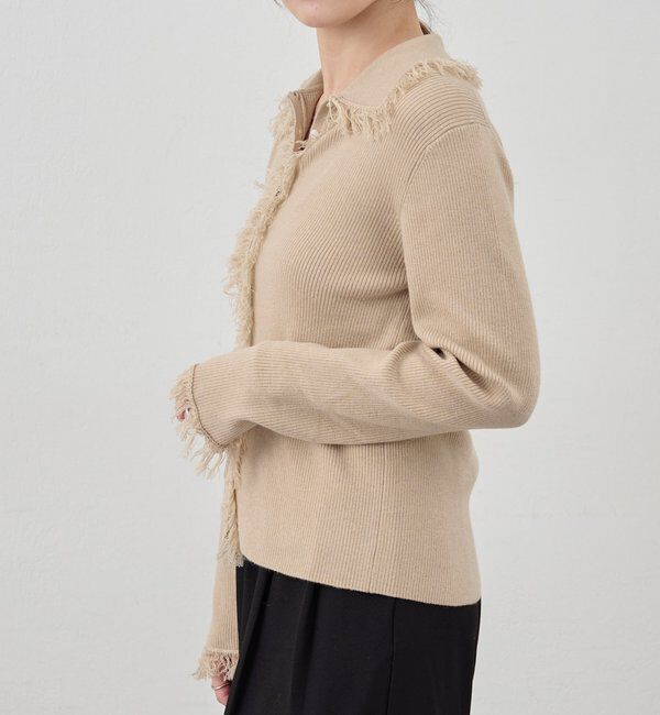  「フリンジカーディガン」|カーディガン|