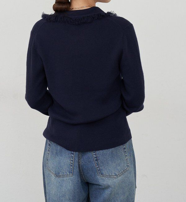  「フリンジカーディガン」|カーディガン|