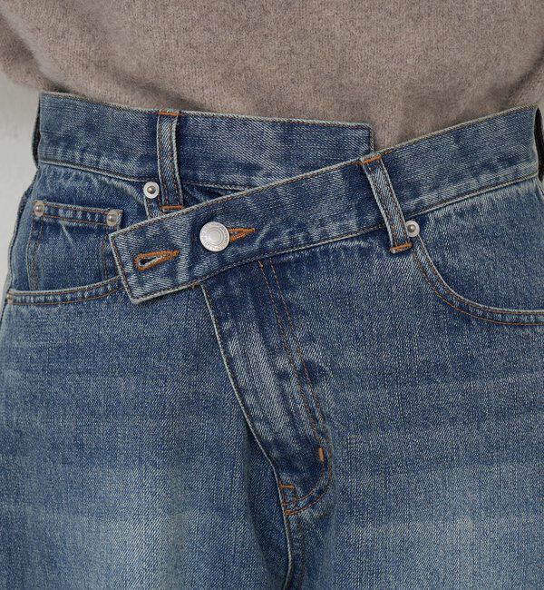  「ウエストデザインデニム」|デニム|