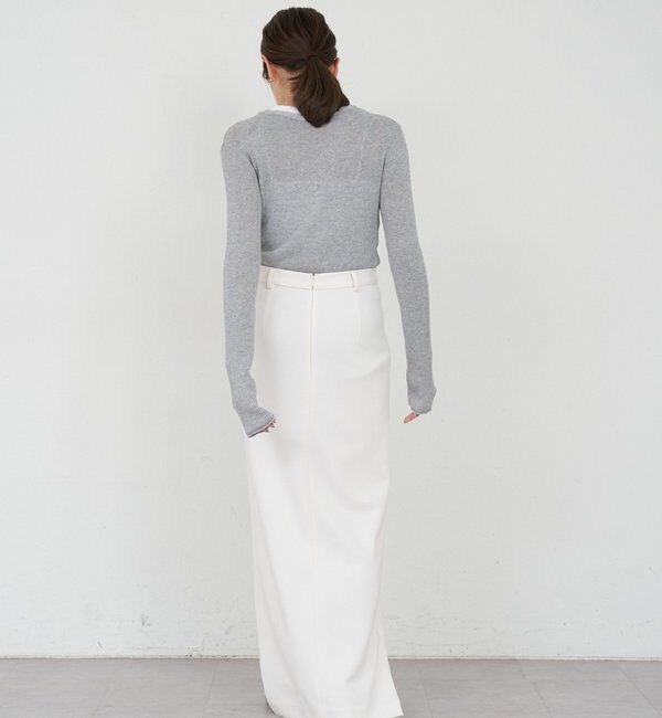  「ポンチIラインスカート」|スカート|