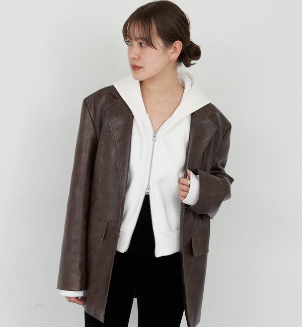  「【26SS予約】ダブルジップフーディー」|Tシャツ・カットソー|