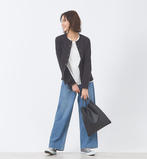 collex「シルケット裏毛カーディガン」|カーディガン|