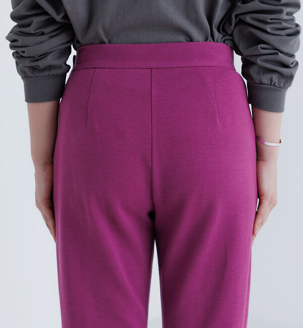 collex「【WEB限定】ウール混　カットポンチフレアパンツ」|その他|