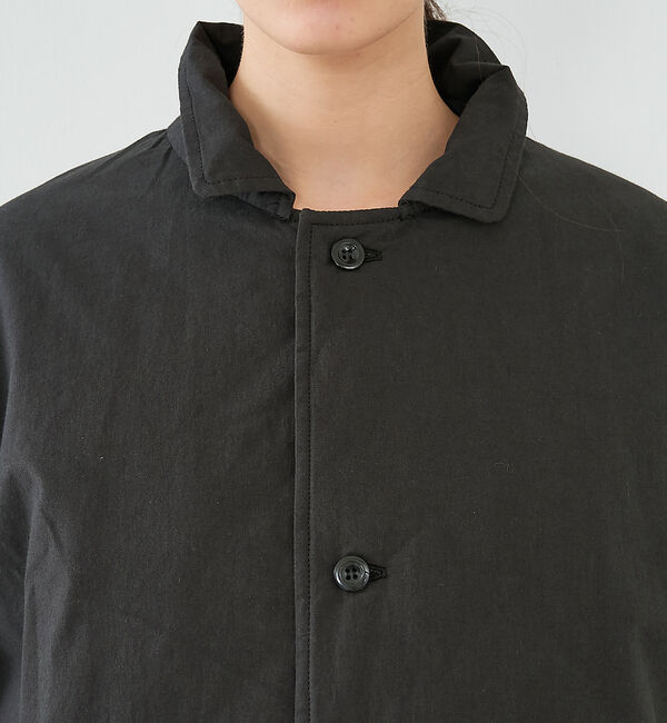 collex「【yarmo/ヤーモ】Quilting Lab Coat キルティングラボコート」|ステンカラーコート|