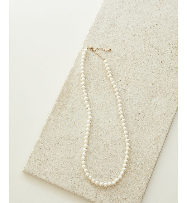 collex「【dignif】【金属アレルギー対応】パールネックレス」|ネックレス|ゴールド