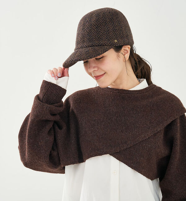 collex「【Nine Tailor/ナインテーラー】Catalpa Cap」|その他|ブラウン