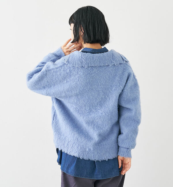 collex「ヘアリースキッパープルオーバー」|ニット・セーター|