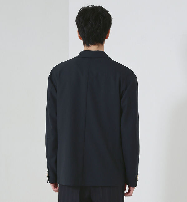 ABAHOUSE「リネンライク ストレッチ ダブルジャケット / ブレザー」|その他|