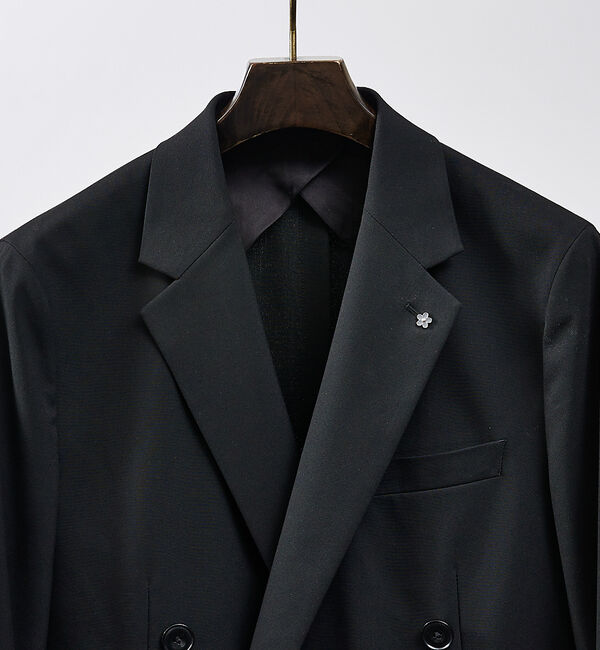 ABAHOUSE「【セットアップ対応/BRERA】ストレッチ ポプリン ダブルジャケット」|その他|