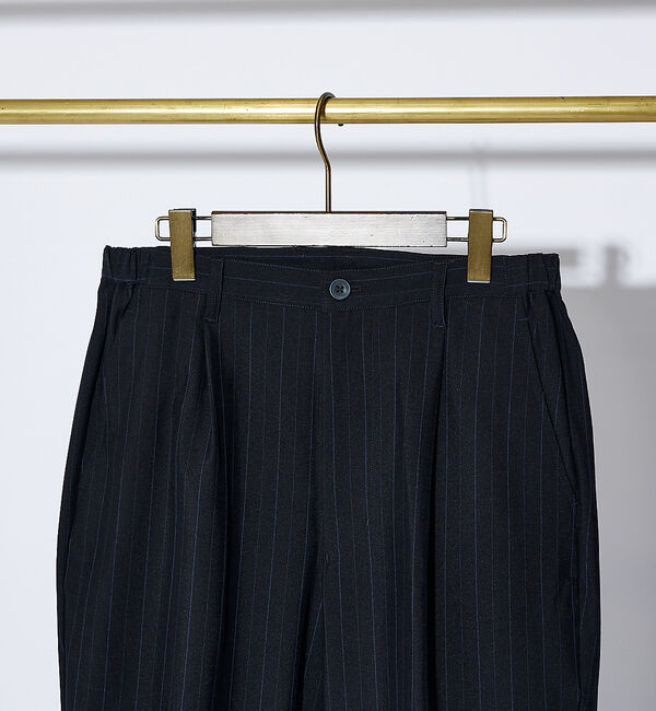 ABAHOUSE「【ペンストライプ】ワイド テーパードパンツ」|その他|