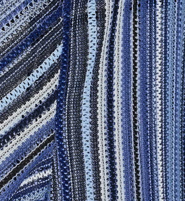 ABAHOUSE「【AH ABAHOUSE】透かし編み 半袖シャツ」|シャツ・ブラウス|