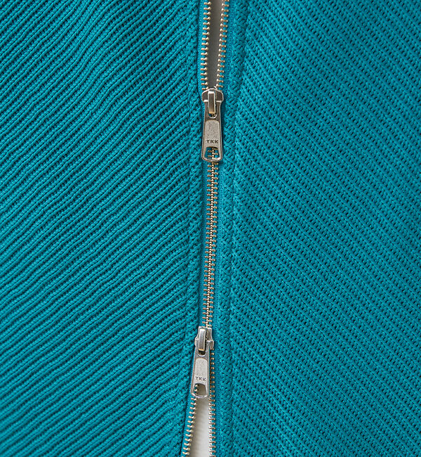 ABAHOUSE「【ハイネック】ドライバーズニット/ジップカーディガン」|カーディガン|